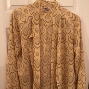 Gold Forever 21 Blouse